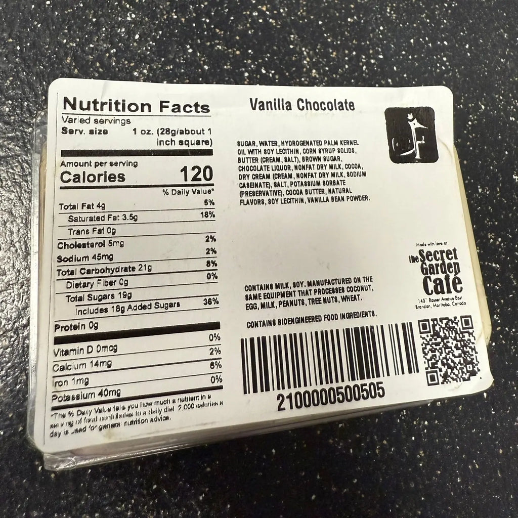 Vanilla Chocolate Fudge Foxtail Fudge Factory