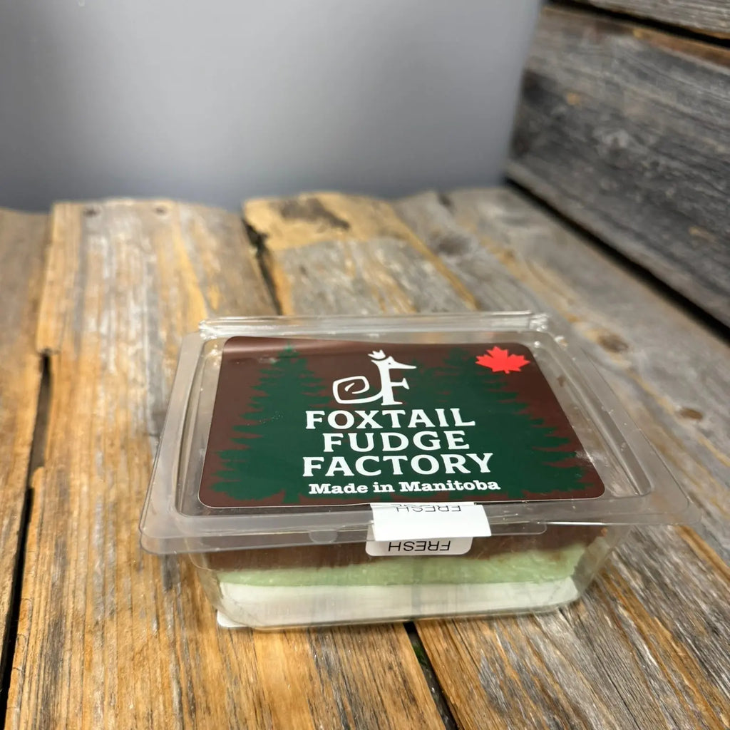 Mint Chocolate Swirl Fudge Foxtail Fudge Factory