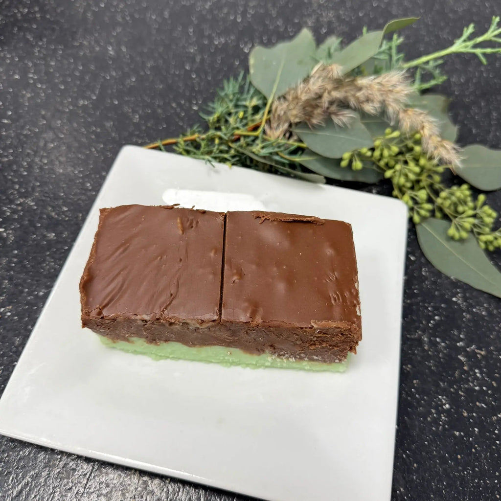 Mint Chocolate Swirl Fudge Foxtail Fudge Factory
