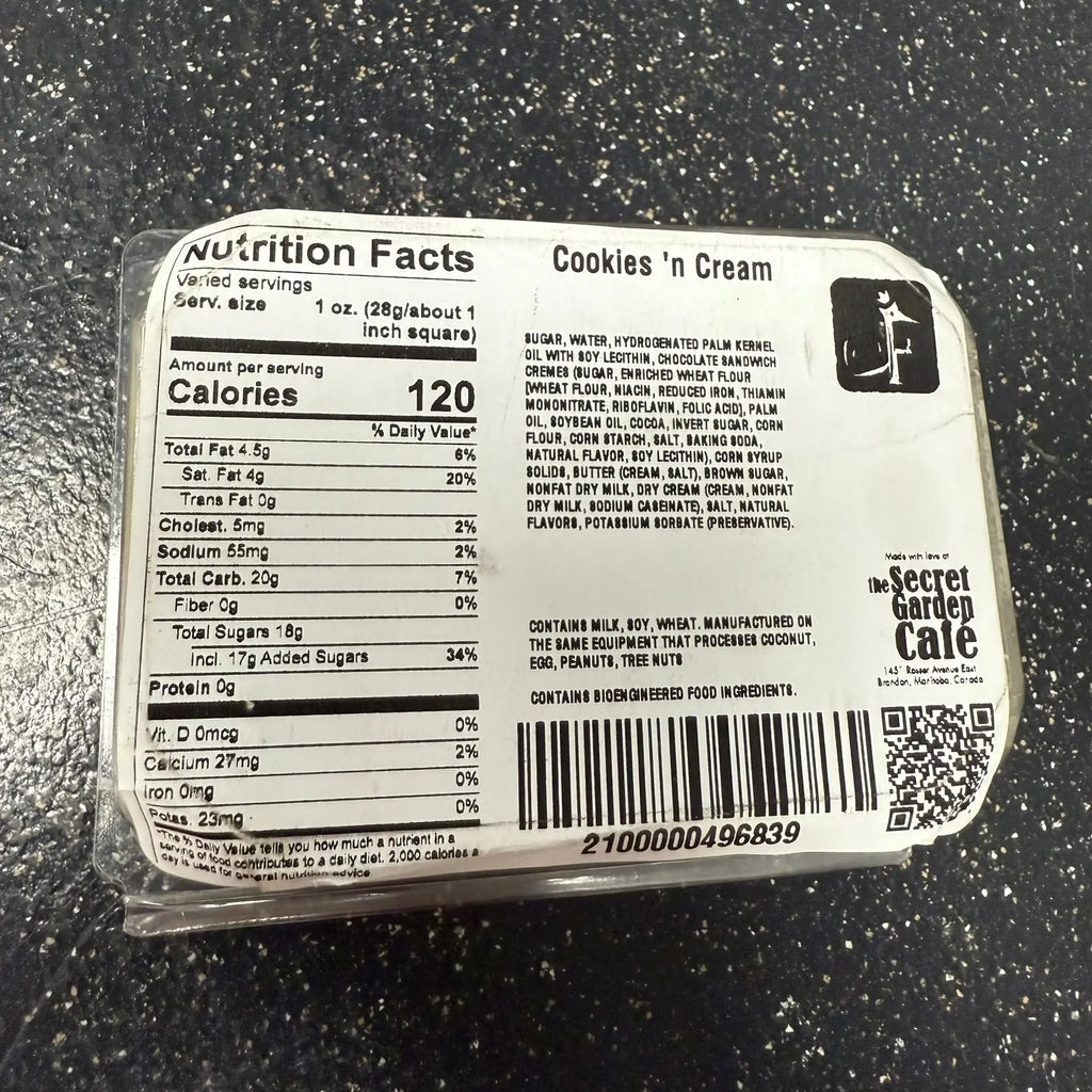 Cookies And Cream Fudge Foxtail Fudge Factory