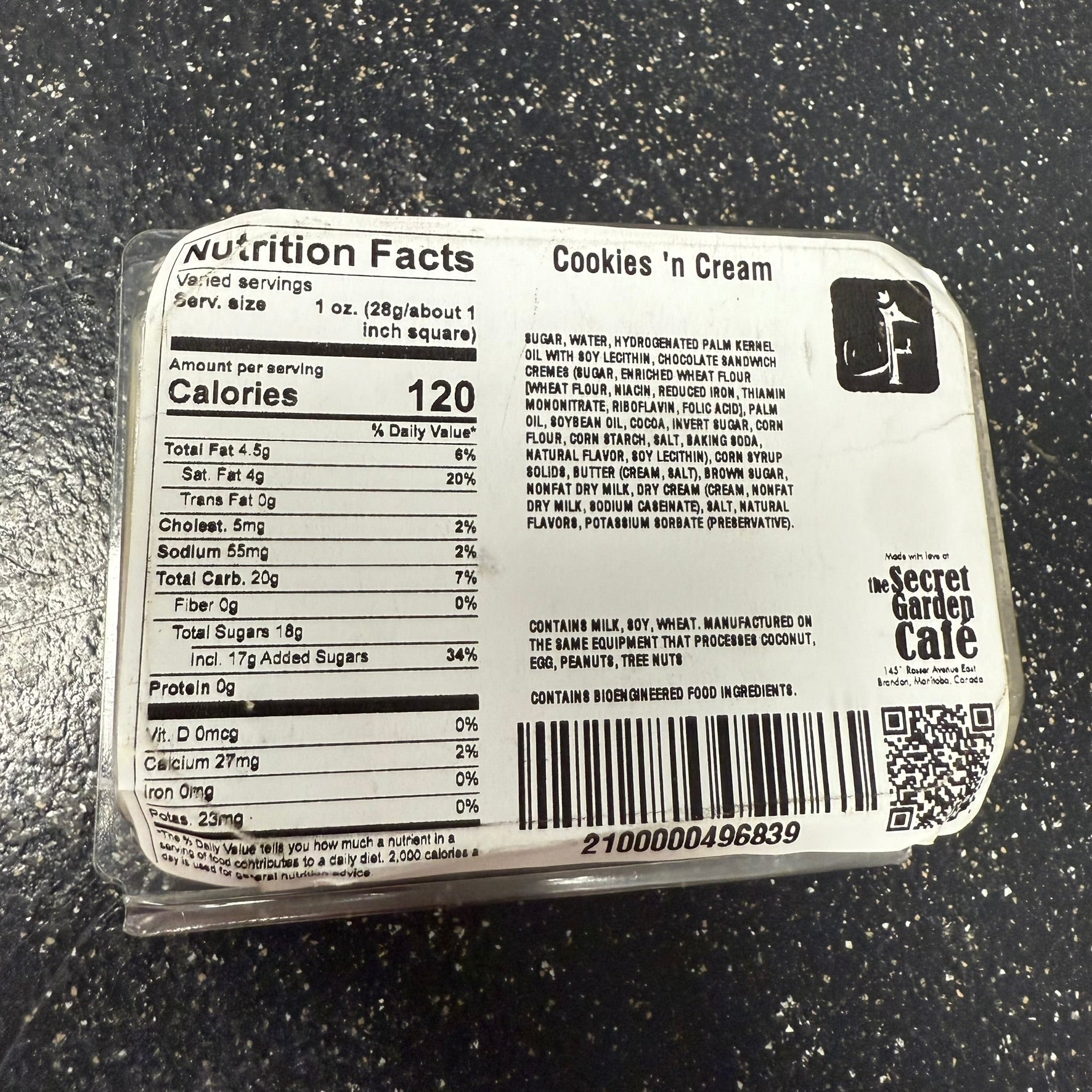 Cookies & Cream Fudge